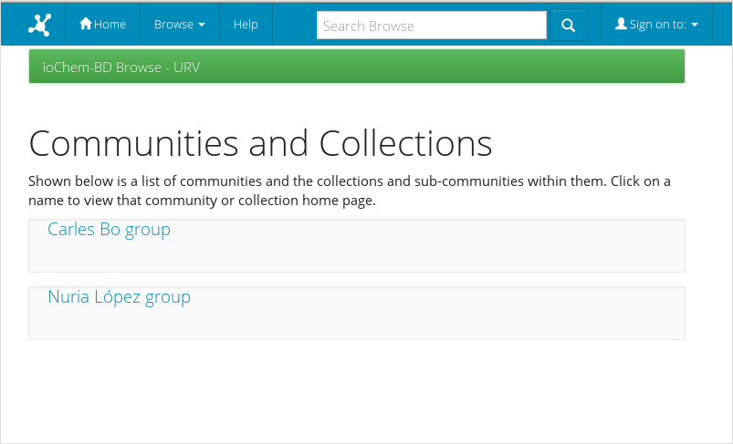 Admin automatically generated publishing communities