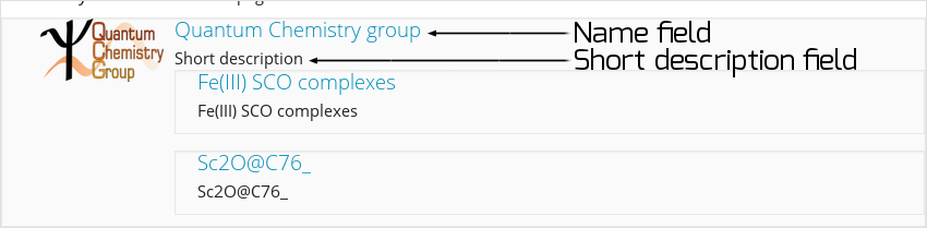 Custom fields applied